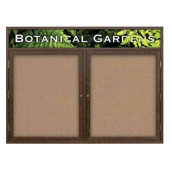 Open Faced Traditional Corkboard, 60x36"